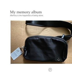 Lululemon Everywhere Belt Bag 1L Black NWT